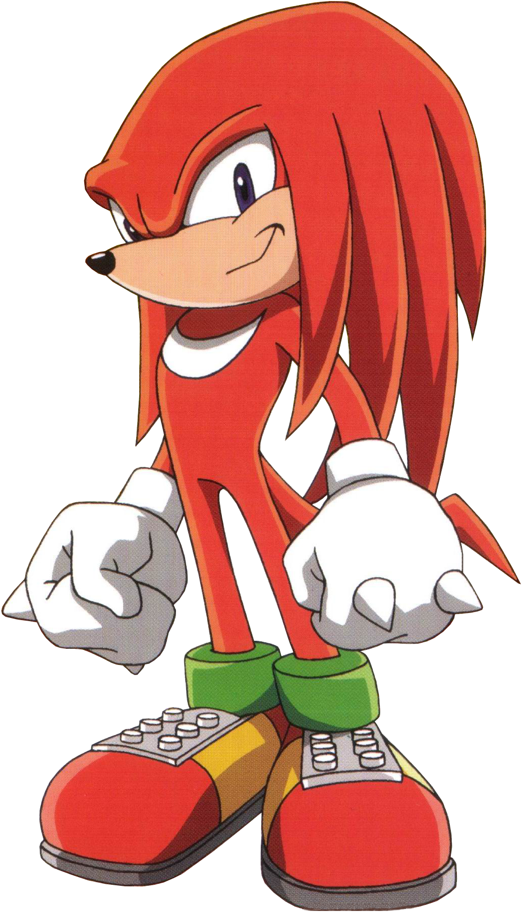 Knuckles The Echidna Drawing | Free download on ClipArtMag