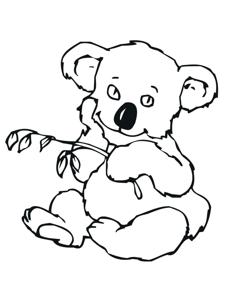 Koala Drawing Cute | Free download on ClipArtMag