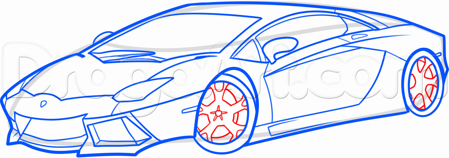 Lamborghini Logo Drawing | Free download on ClipArtMag