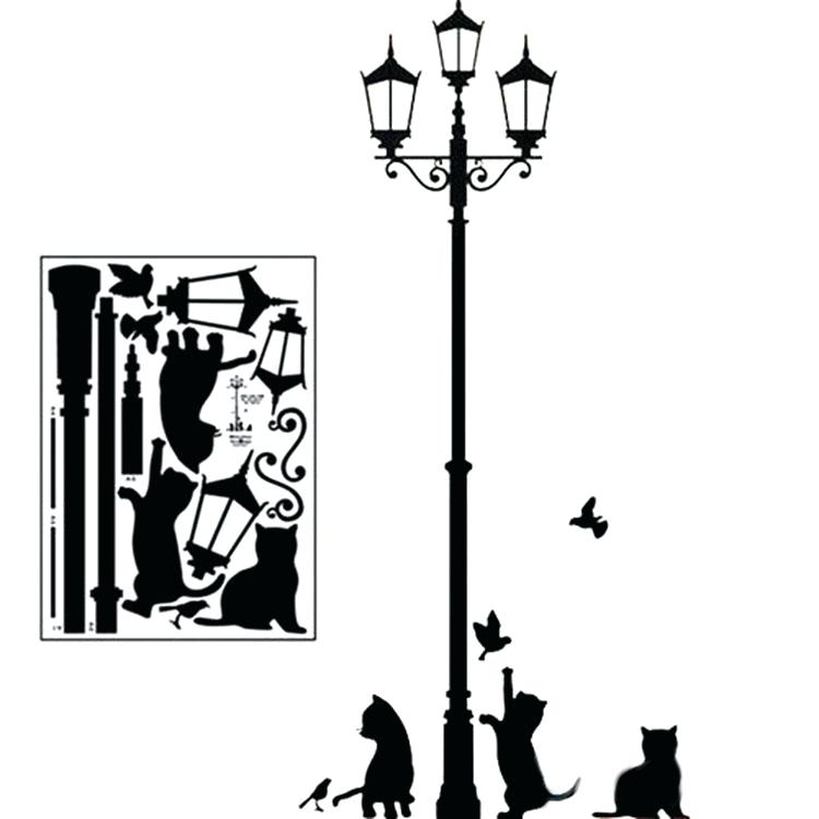 Lamp Post Drawing Free download on ClipArtMag