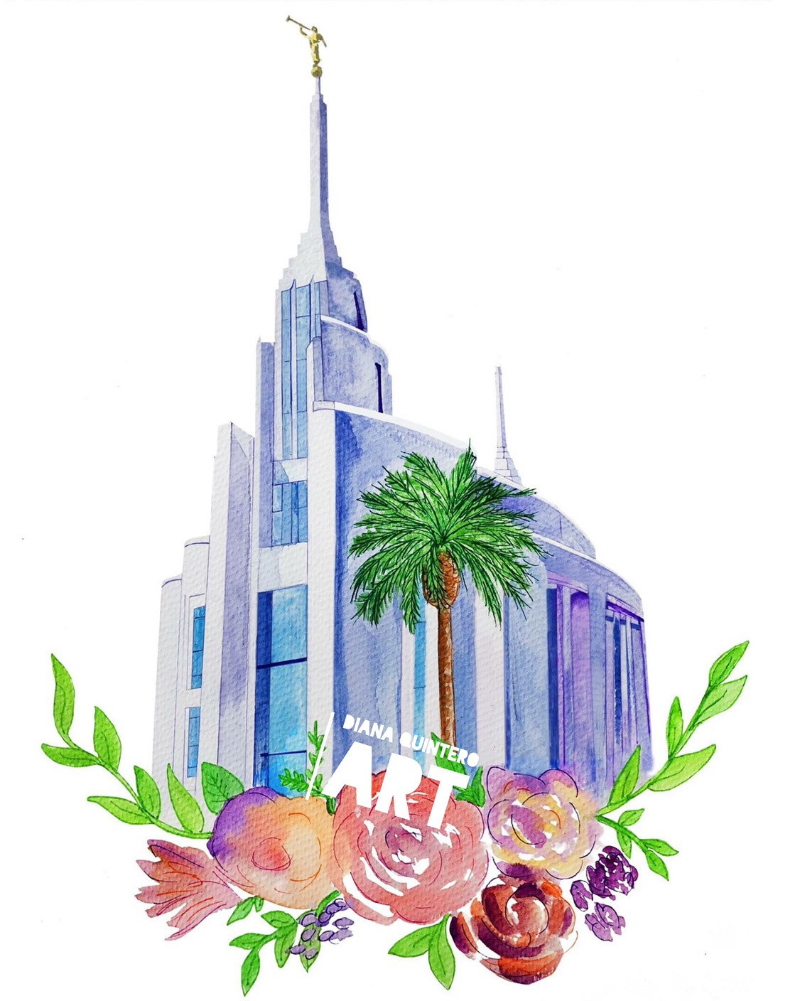 Lds Temple Drawing Free download on ClipArtMag