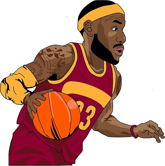 Lebron James Cartoon Drawing | Free download on ClipArtMag