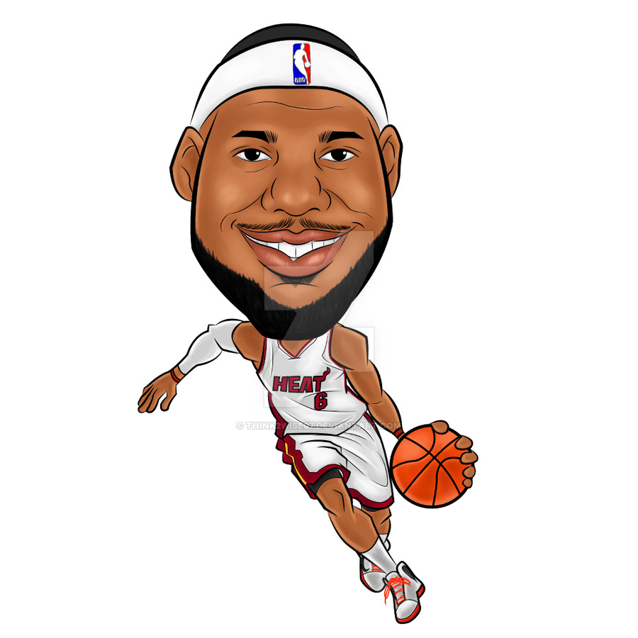 Lebron James Drawing | Free download on ClipArtMag