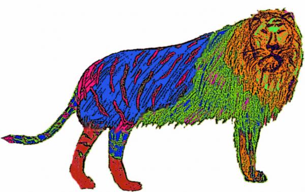 Liger Drawing | Free download on ClipArtMag