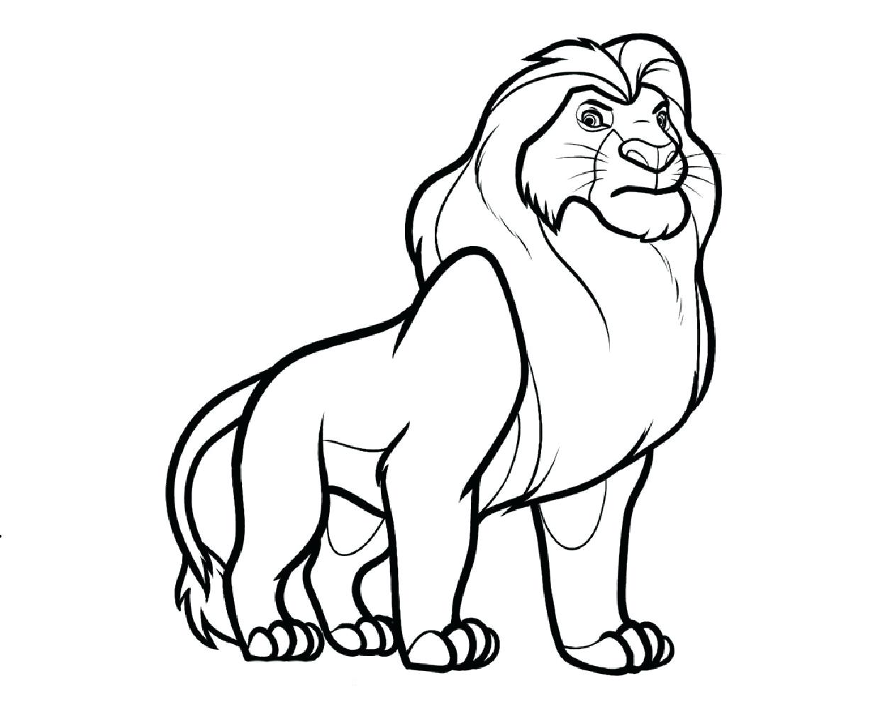 Lion Drawing Easy Step By Step | Free download on ClipArtMag