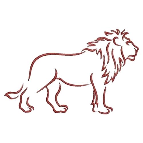 Lion Face Outline Drawing | Free download on ClipArtMag