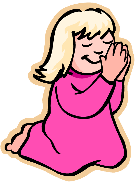 Little Girl Praying Drawing Free Download On Clipartmag