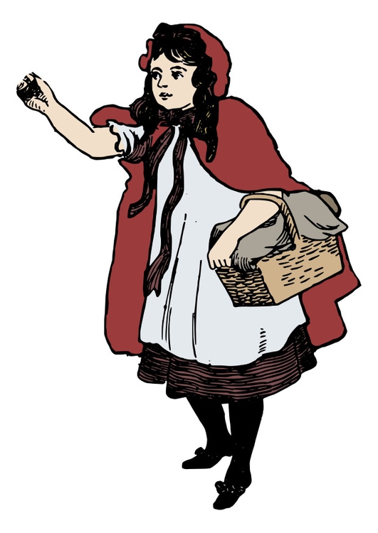 Little Red Riding Hood Drawing | Free download on ClipArtMag