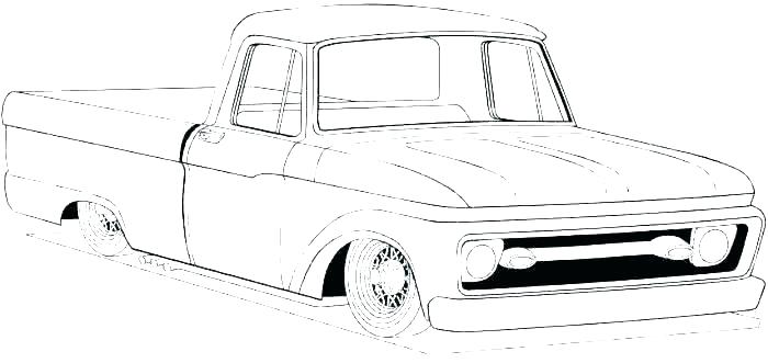 Lowrider Truck Drawings Free download on ClipArtMag