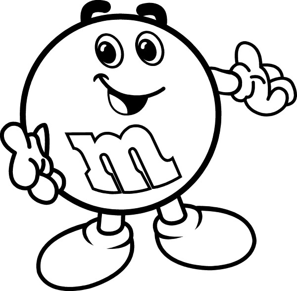 M&M Drawing Free download on ClipArtMag