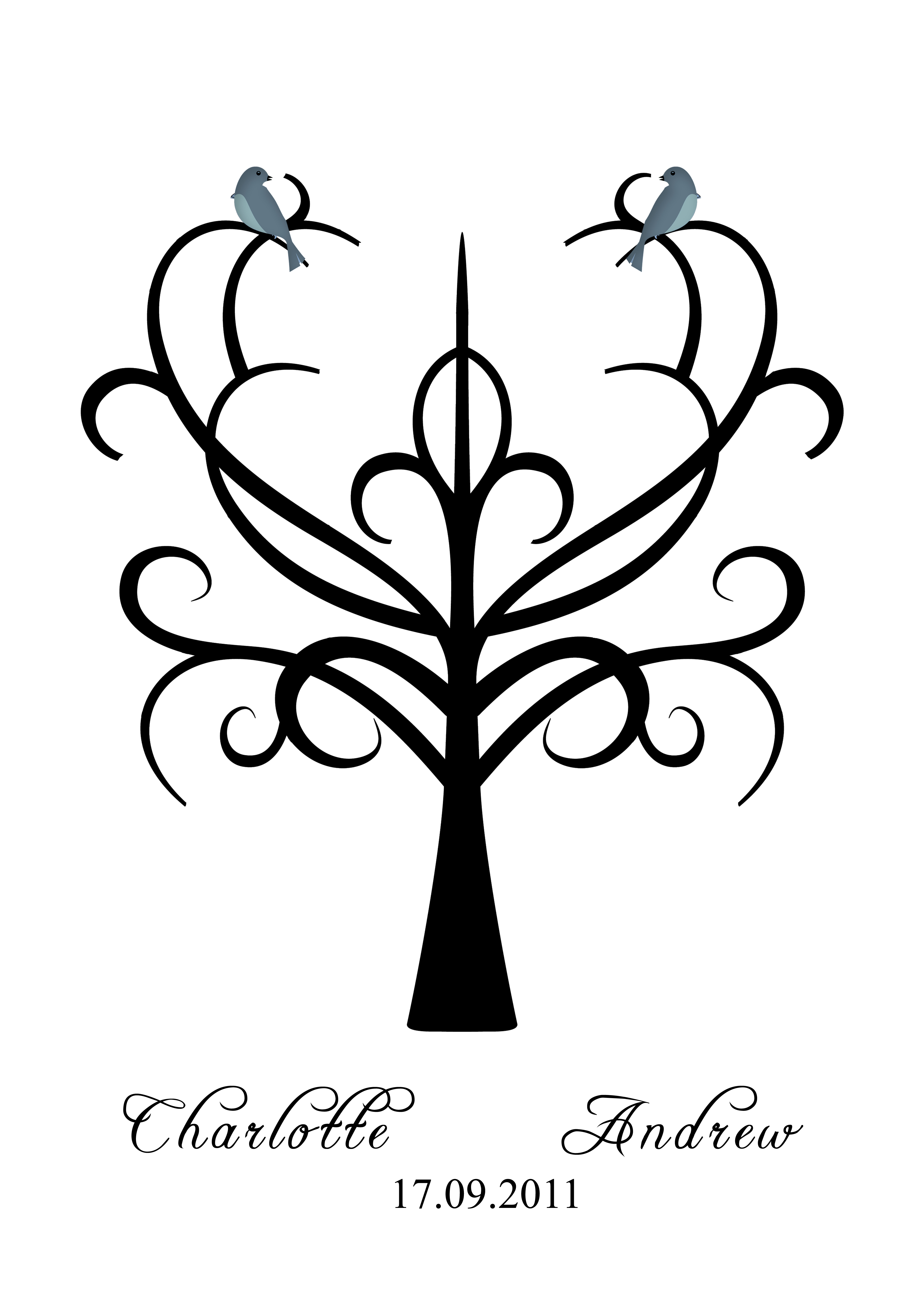 Magnolia Tree Drawing | Free download on ClipArtMag