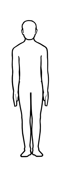 Male Body Outline Drawing Free Download On Clipartmag Isolated vector clip art illustration. clip art mag