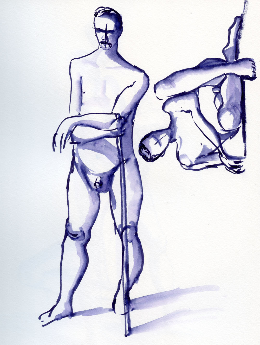 Male Figure Drawing Poses | Free download on ClipArtMag