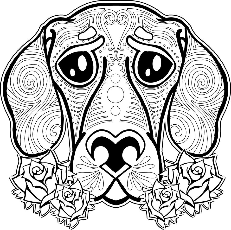 33-dog-mandala-coloring-pages-animals-images-colorist