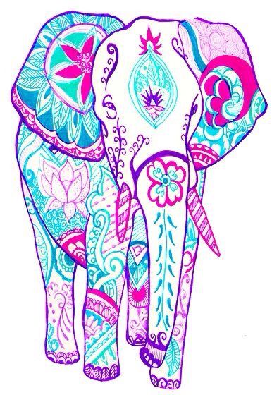 Mandala Elephant Drawing | Free download on ClipArtMag