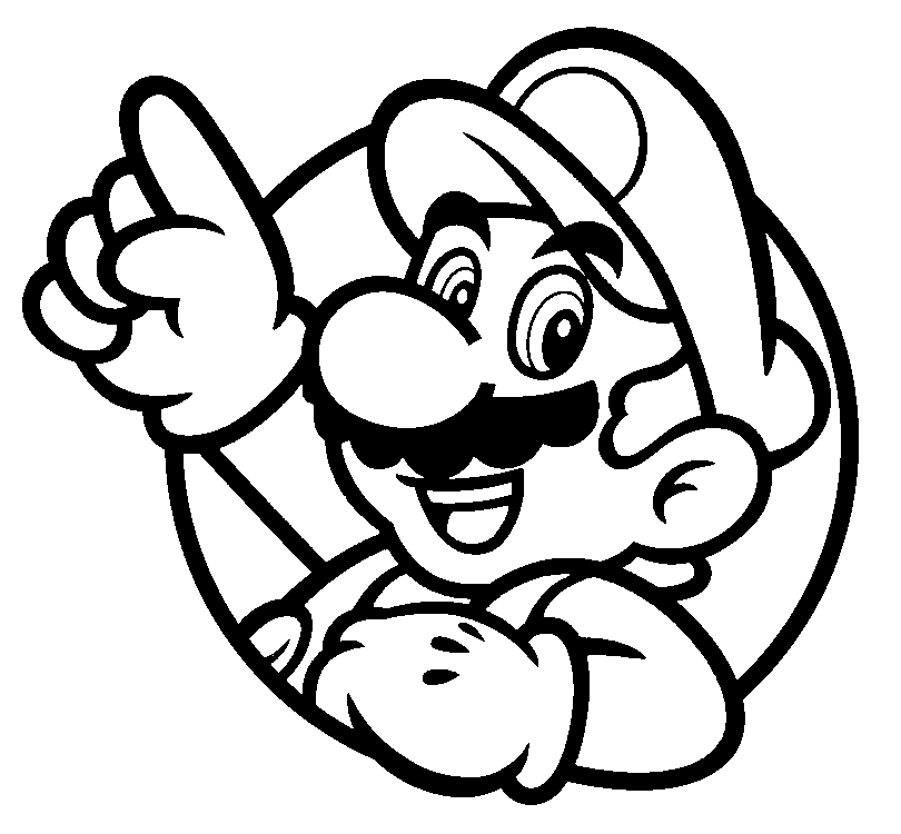 Mario Drawing | Free download on ClipArtMag