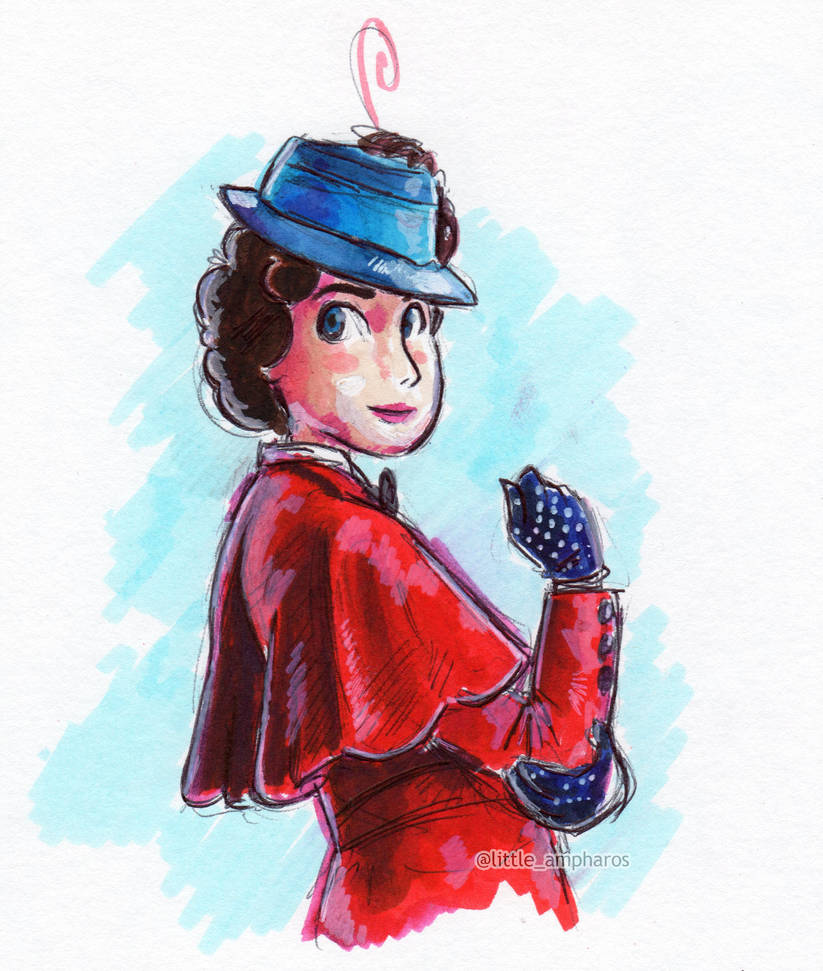 Mary Poppins Drawing | Free download on ClipArtMag