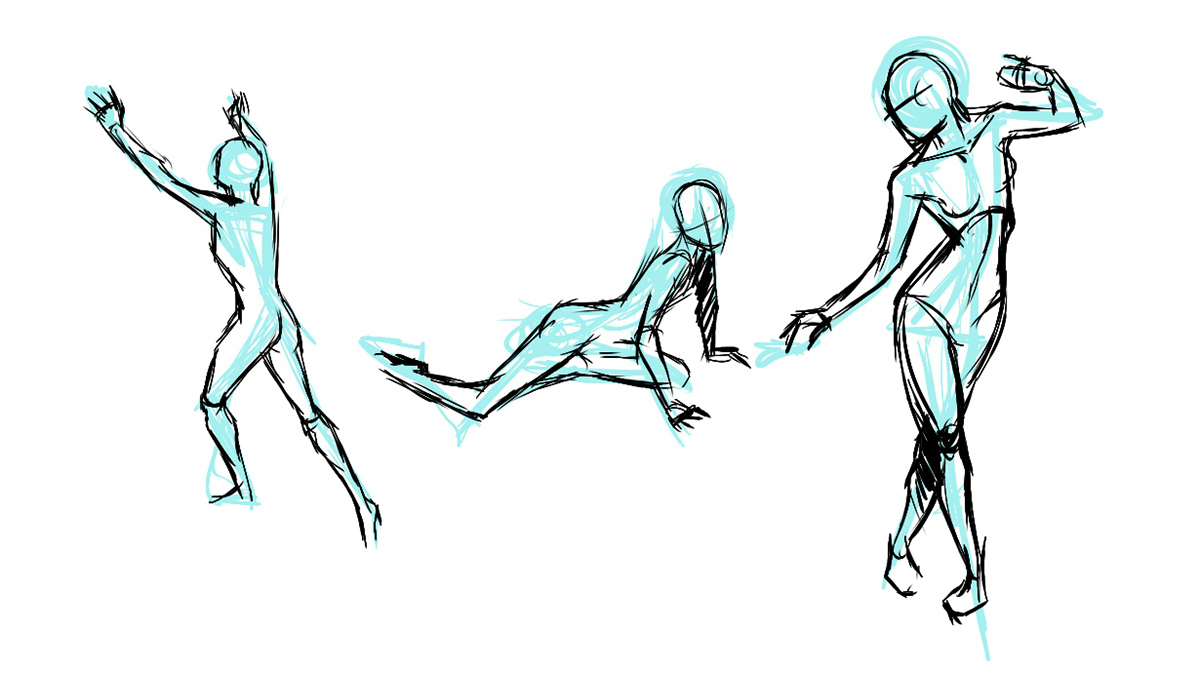 Mass Gesture Drawing Free download on ClipArtMag