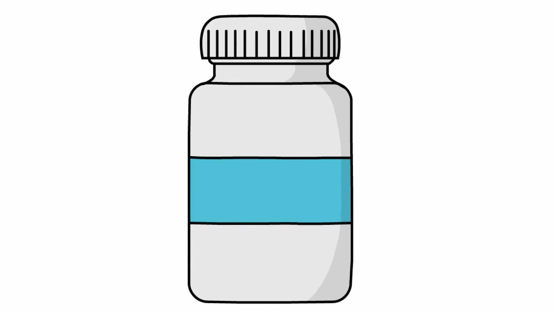Medicine Bottle Drawing Free download on ClipArtMag