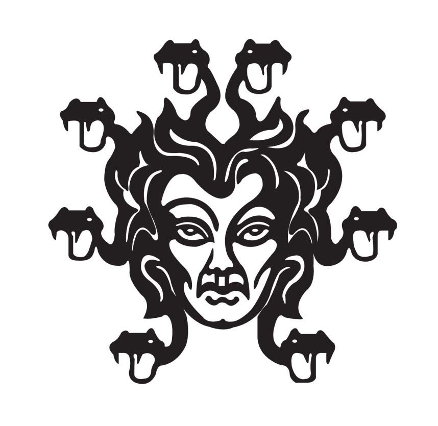 Medusa Head Drawing | Free download on ClipArtMag