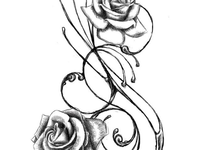 Traditional Mexican Rose Tattoo - wide 2