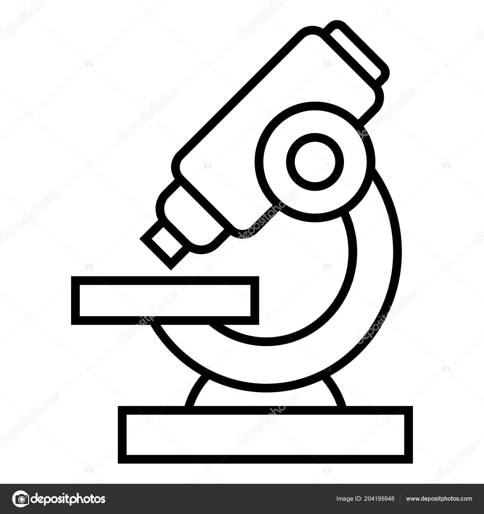 Microscope Drawing Easy Free download on ClipArtMag