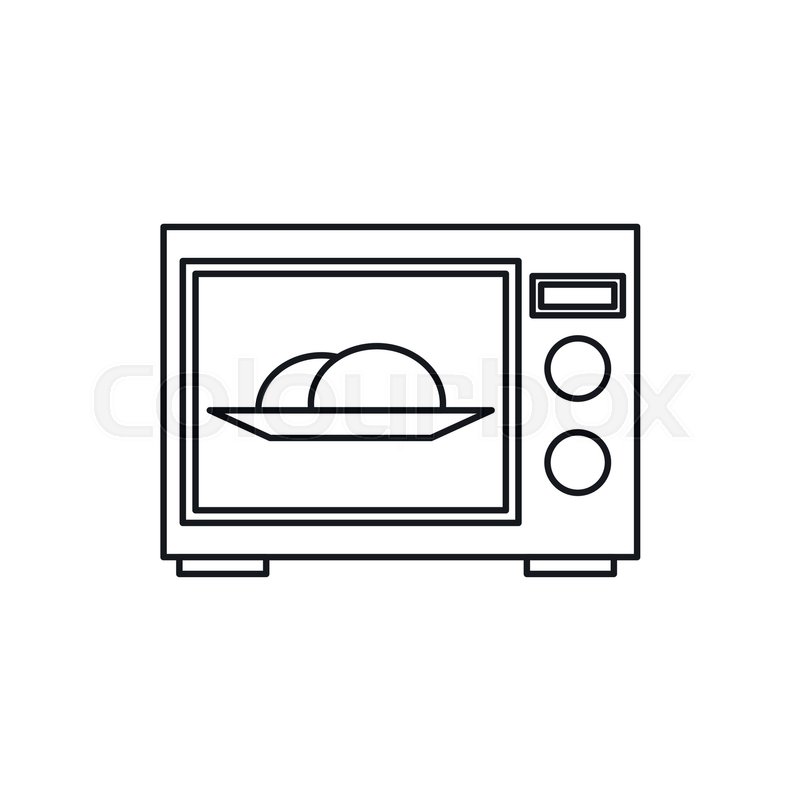 Microwave Drawing | Free download on ClipArtMag