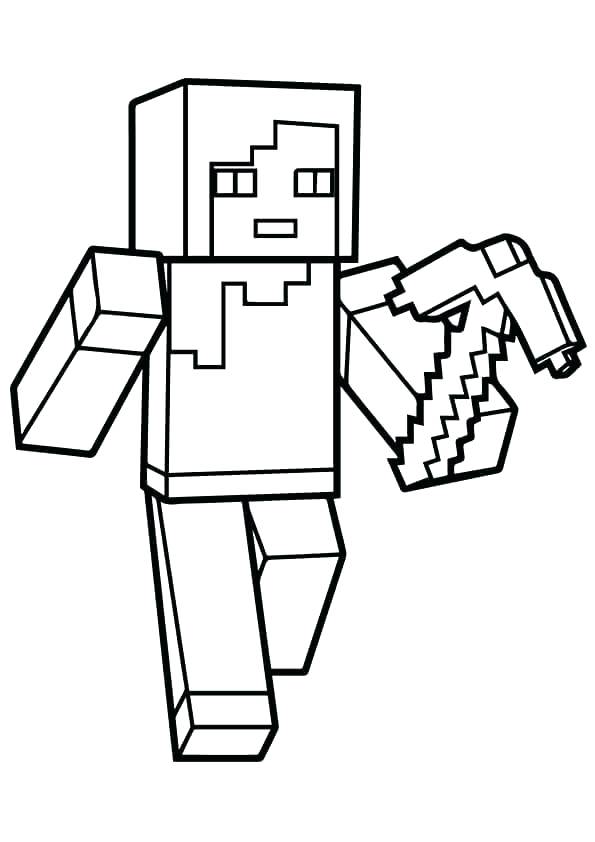 Minecraft Enderman Drawing | Free download on ClipArtMag