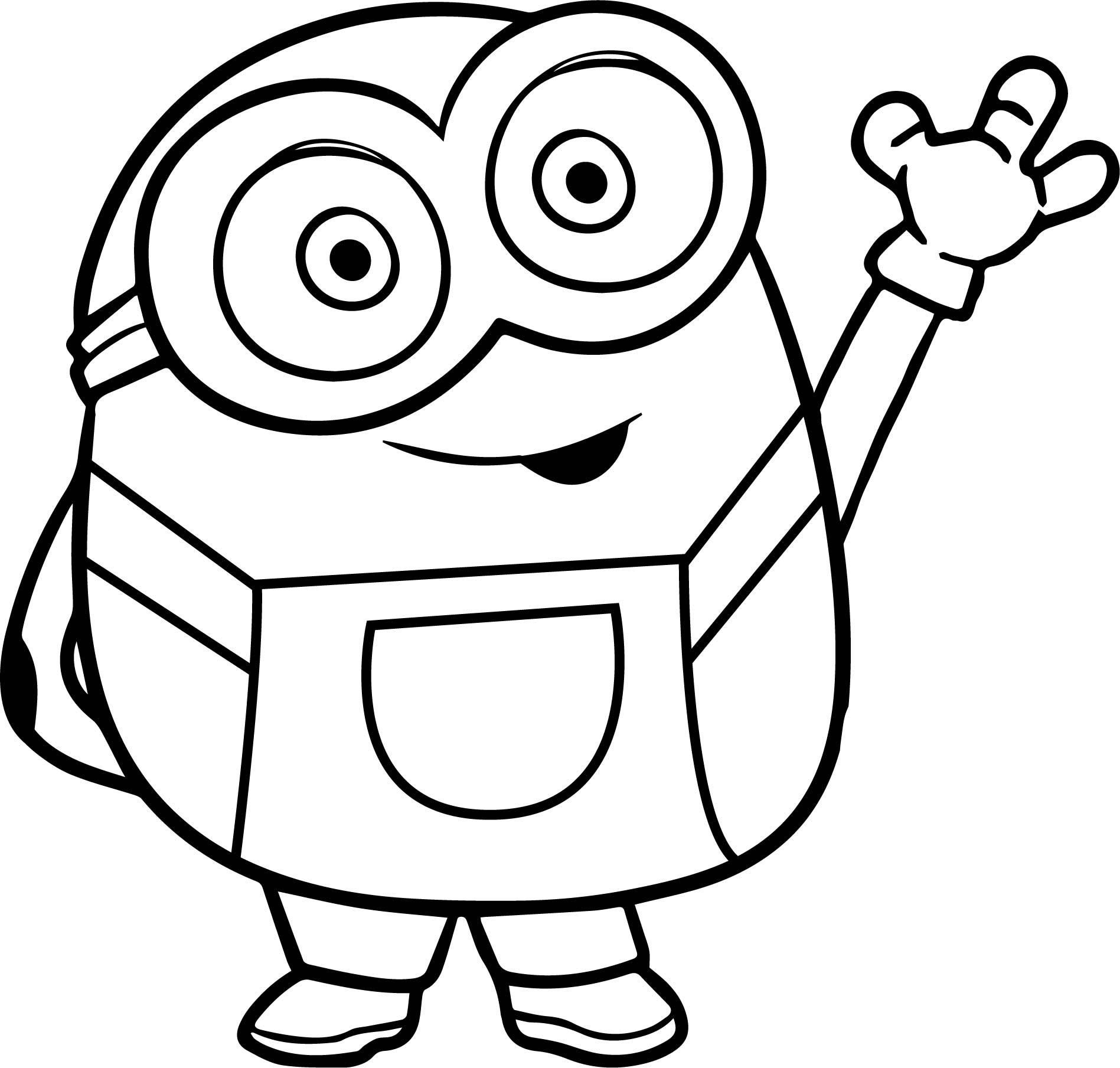 Minion Bob Drawing | Free download on ClipArtMag
