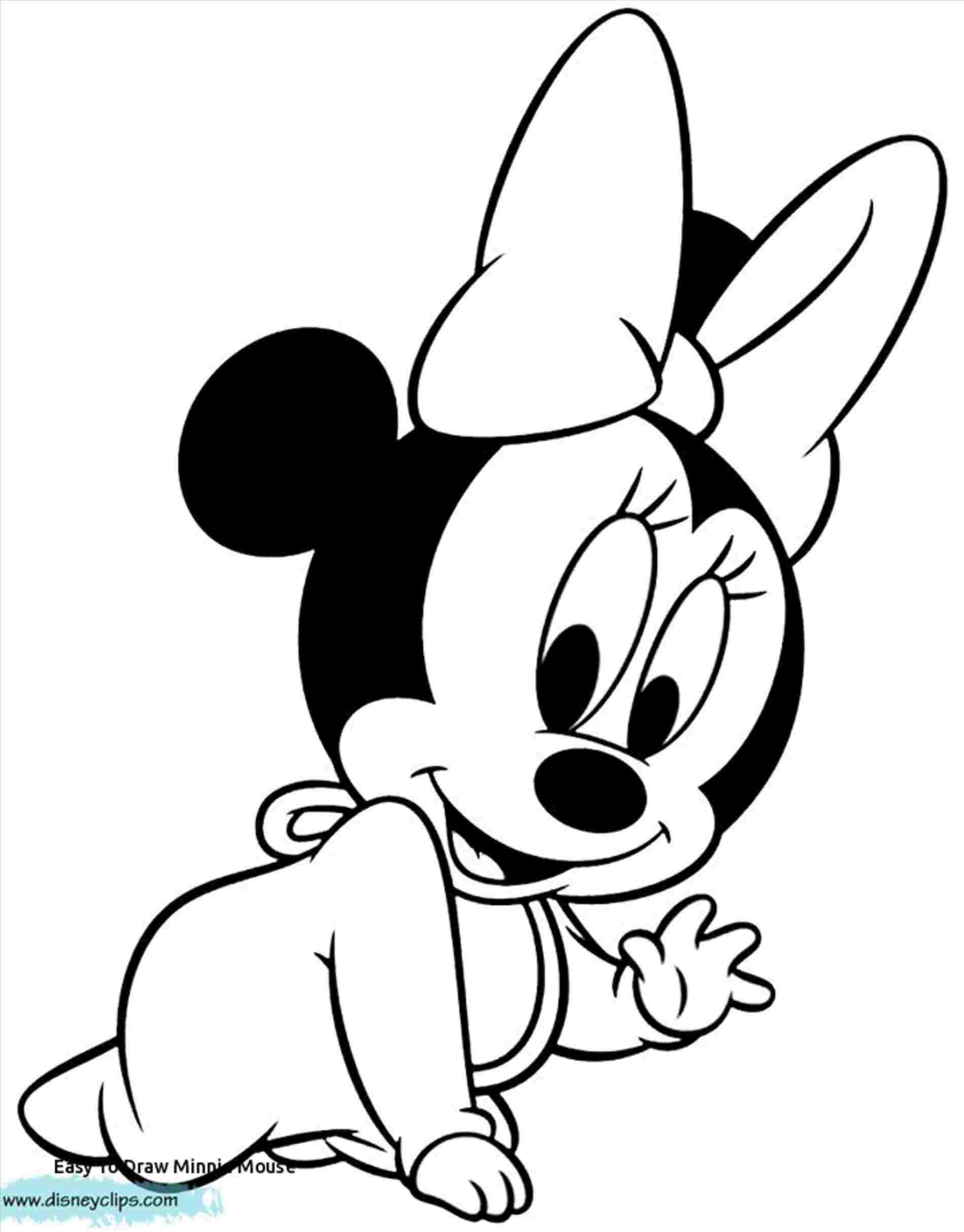 Minnie Mouse Drawing | Free download on ClipArtMag