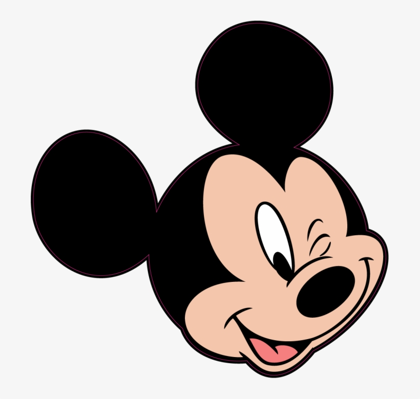 Minnie Mouse Face Drawing Free download on ClipArtMag