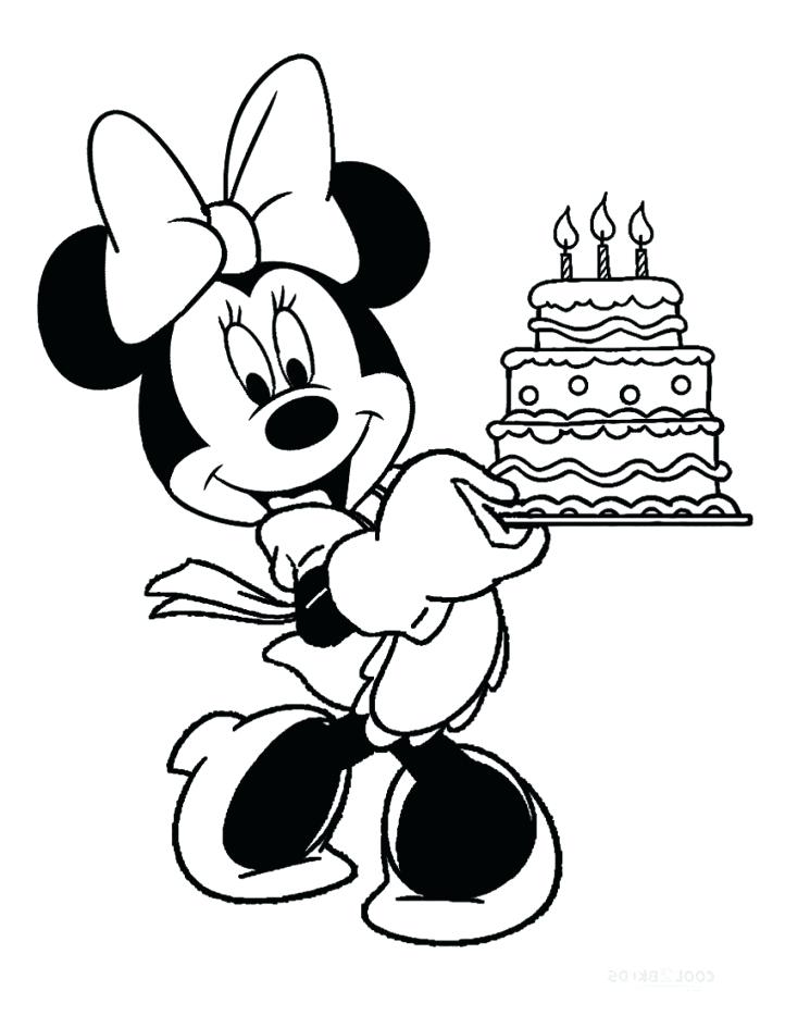 Minnie Mouse Line Drawing | Free download on ClipArtMag