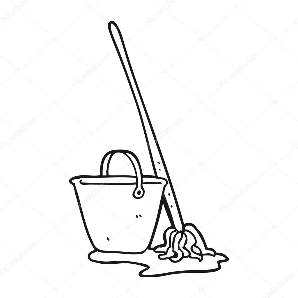 Mop Drawing | Free download on ClipArtMag