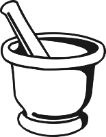 Mortar And Pestle Drawing | Free download on ClipArtMag