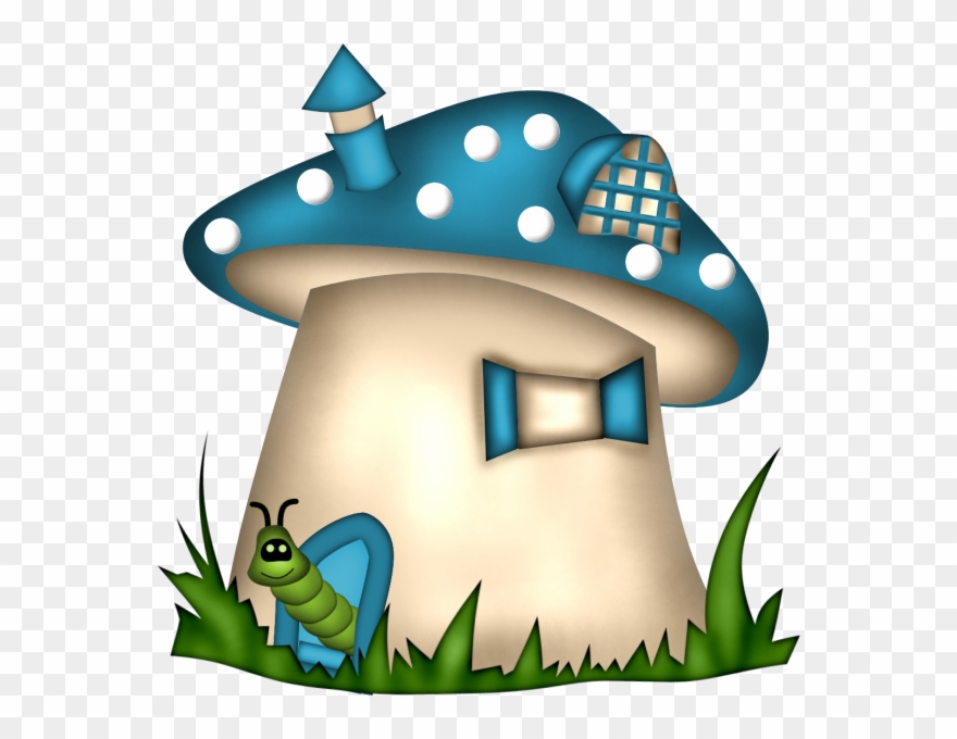 Mushroom House Drawing | Free download on ClipArtMag