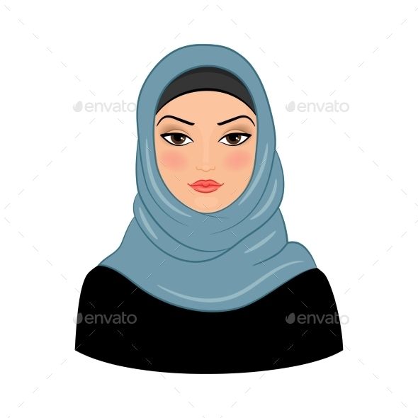 Muslim Girl Drawing Free Download On Clipartmag 