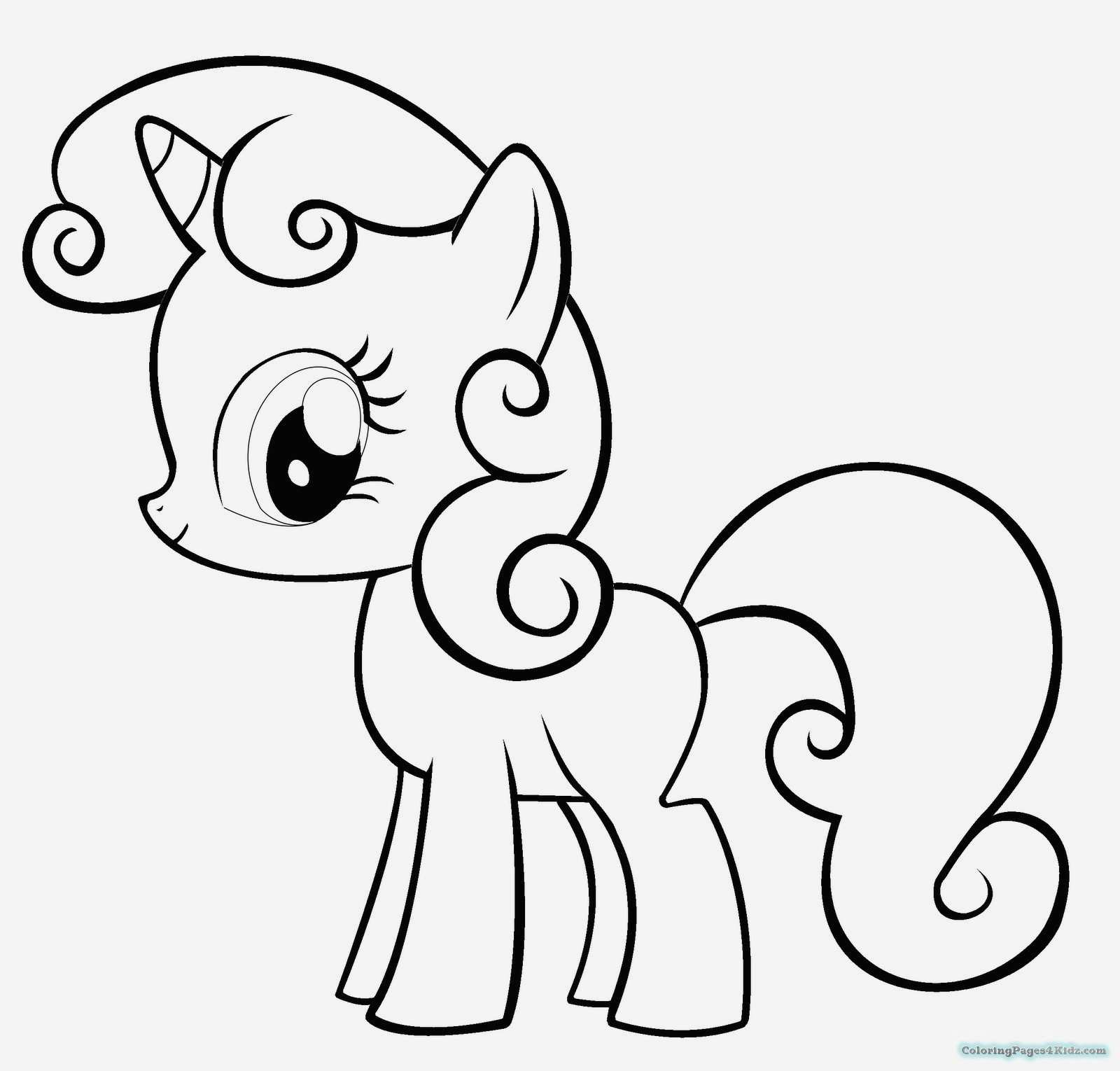 My Little Pony Drawing Template Free Download On ClipArtMag