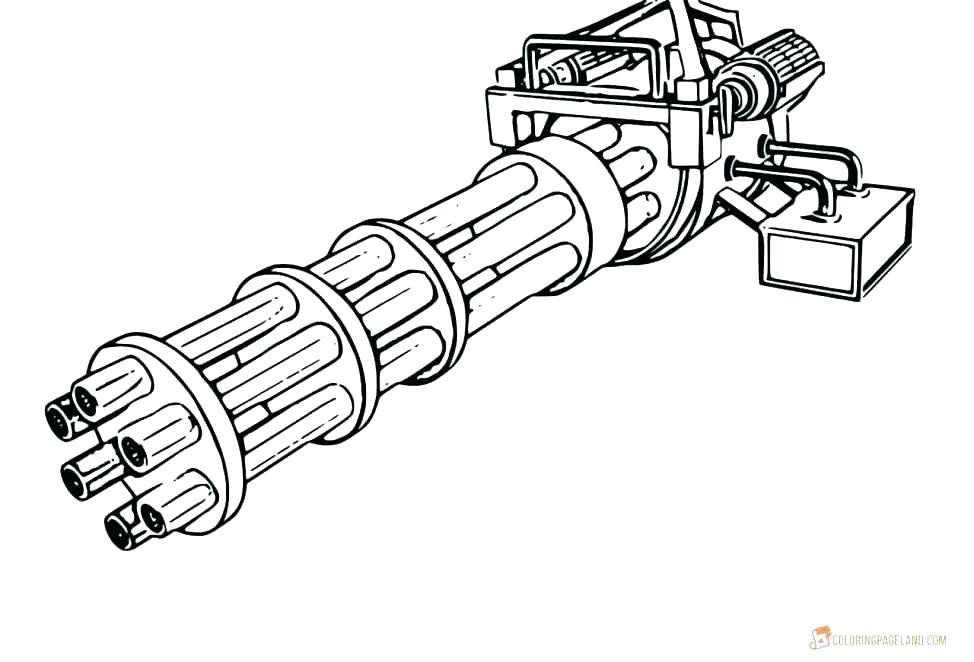 Nerf Gun Drawing | Free Download On Clipartmag
