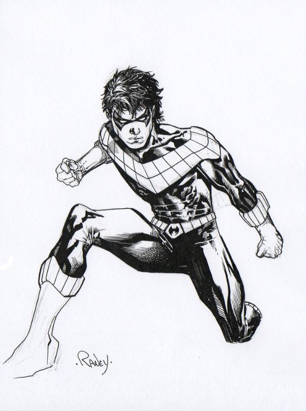 Nightwing Drawing | Free download on ClipArtMag