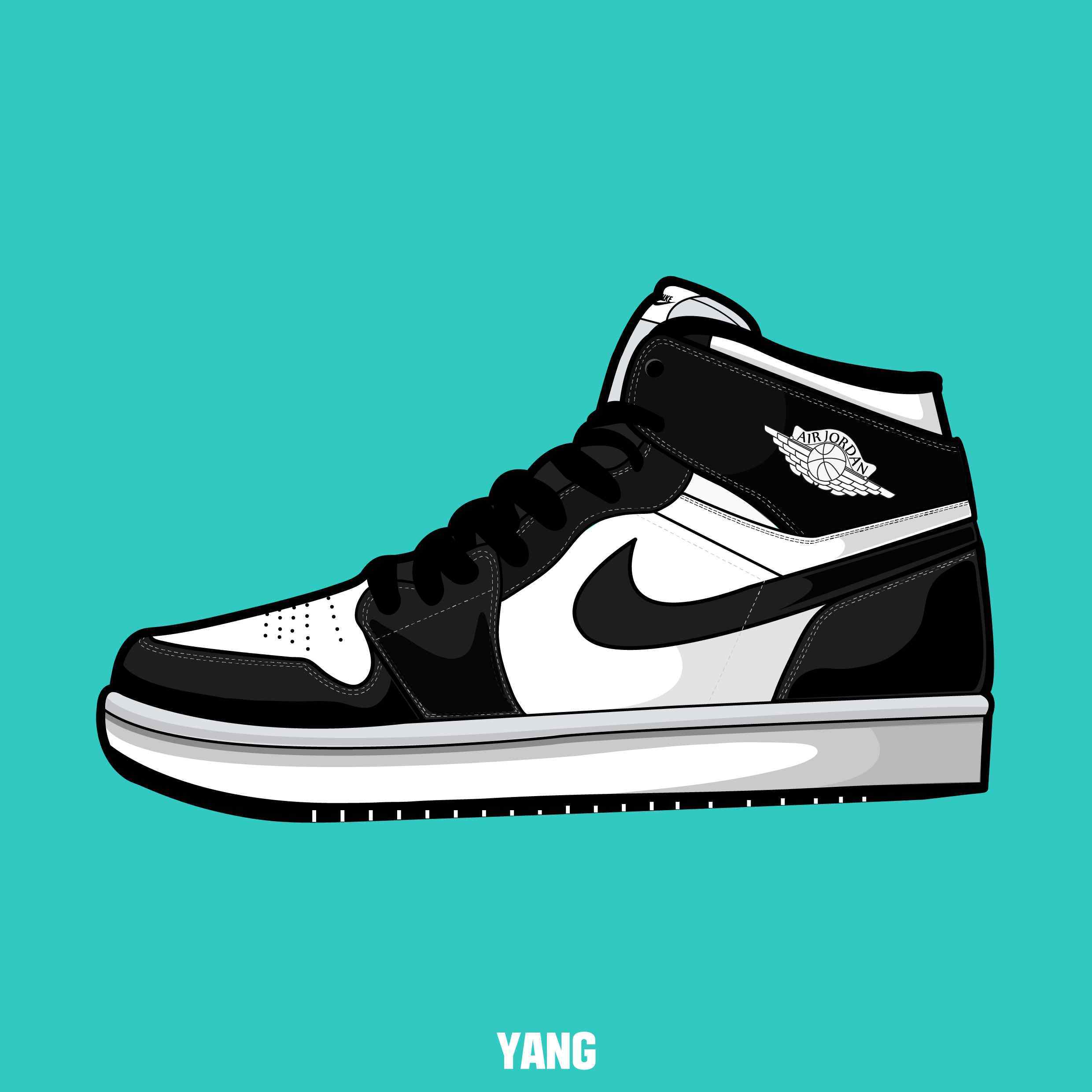 Nike Air Force 1 Drawing Free download on ClipArtMag