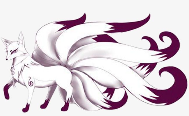 Nine Tailed Fox Drawing | Free download on ClipArtMag