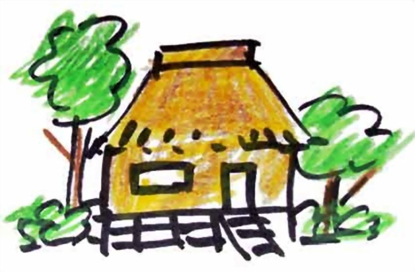 Nipa Hut Drawing | Free download on ClipArtMag