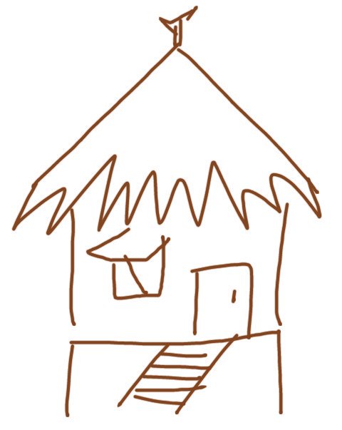 Featured image of post Nipa House Sketch - Skp dwg dxf oth obj 3ds.