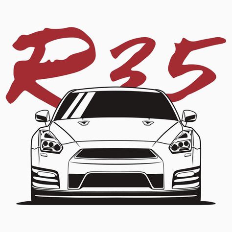 Nissan Gtr Drawing | Free download on ClipArtMag