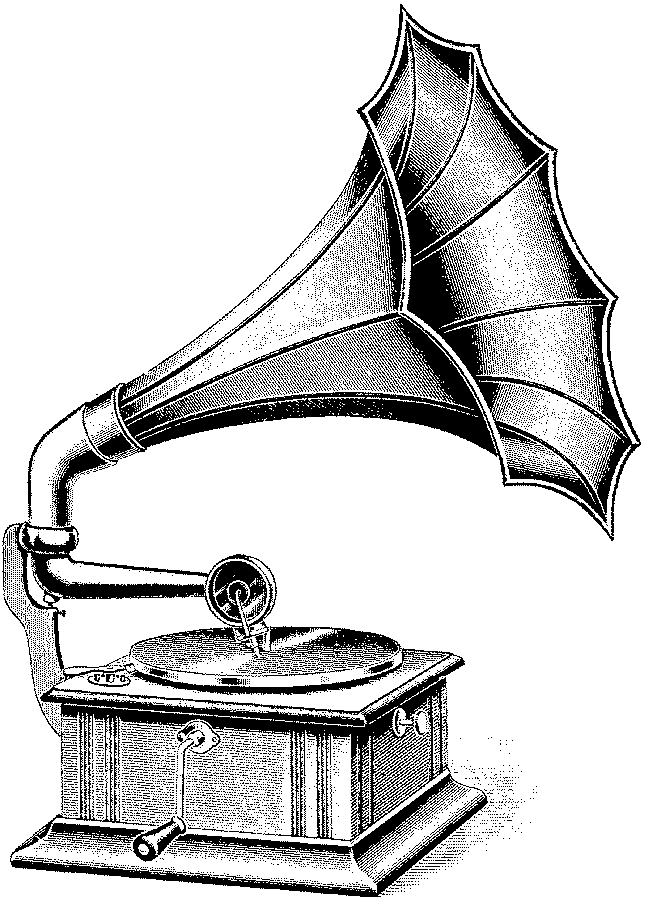 Old Record Player Drawing | Free download on ClipArtMag