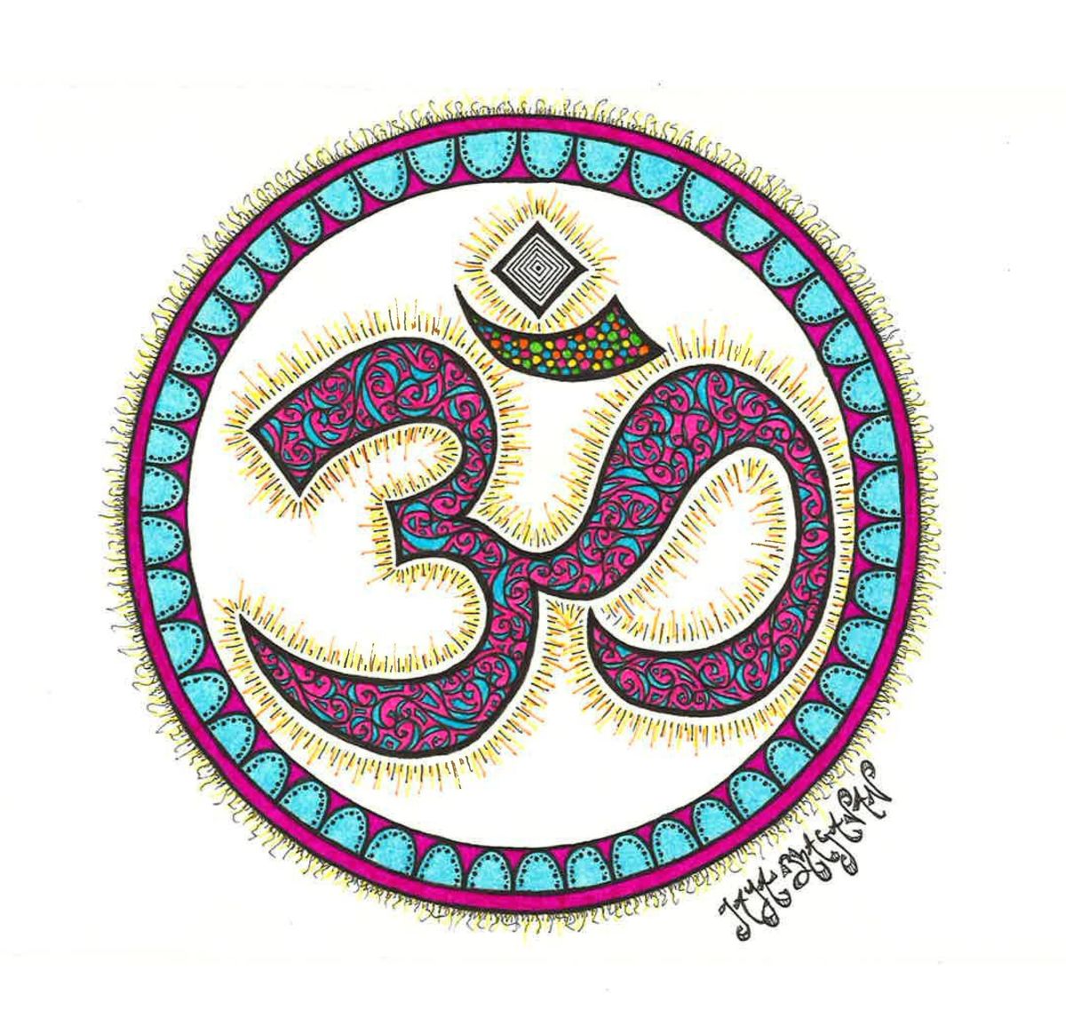 Om Drawing | Free download on ClipArtMag