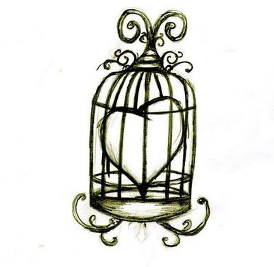 Open Birdcage Drawing | Free download on ClipArtMag