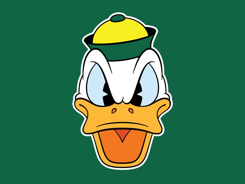 Oregon Ducks Drawing Free download on ClipArtMag