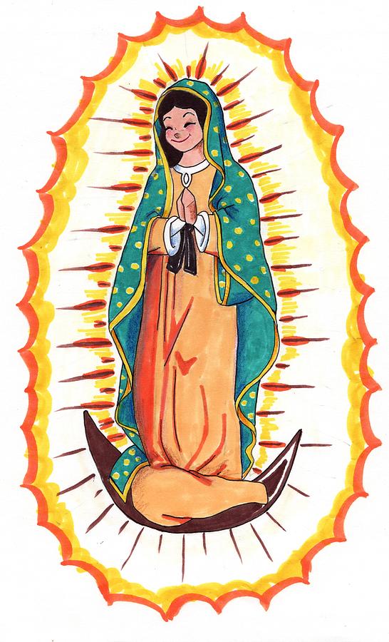 Printable Images Of Our Lady Of Guadalupe