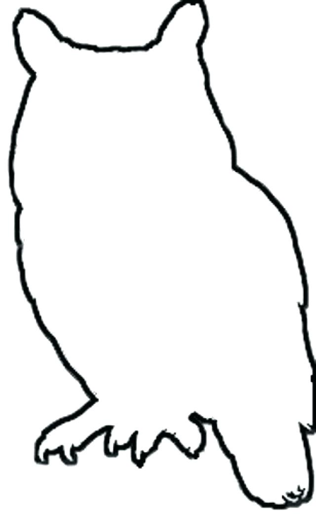 Owl Outline Drawing Free Download On ClipArtMag